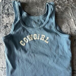 Tilly’s “cowgirl” crop top